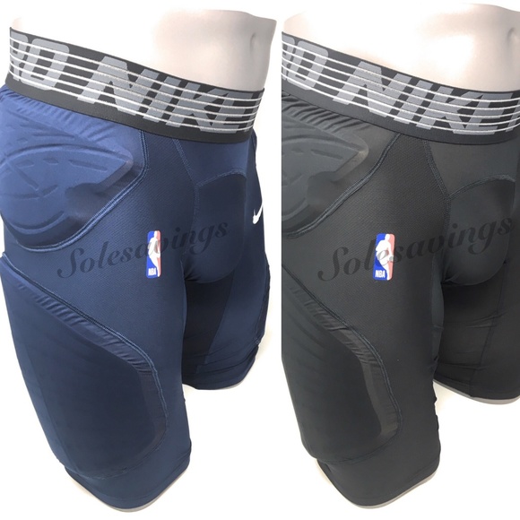 nba padded compression shorts